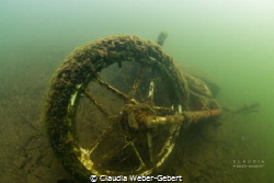 wreck - find in one of the volcanic lakes in Germany -Eif... by Claudia Weber-Gebert 